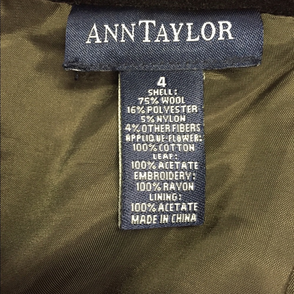 ❌❌ SOLD Ann Taylor Design Skirt Sz 4 - Picture 5 of 8